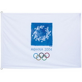 High Quality Knitted Polyester Flag With Canvas Sleeve And 2 D Rings