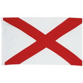 200D Nylon Flag With Canvas Sleeve And 2 Brass Grommets
