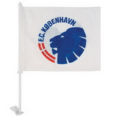 High-Quality 2-ply Car Window Flag With Clip Attachment