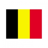 Belgium flags     High-Quality 2-ply Car Window Flag With Clip Attachment