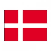 Denmark Flags     High-Quality 1-ply Car Window Flag With Clip Attachment