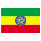 Ethiopia Flags     High-Quality 1-ply Car Window Flag With Clip Attachment