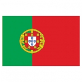 Portugal  Flags      High-Quality 1-ply Car Window Flag With Clip Attachment