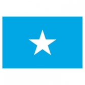Somalia Flags      High-Quality 1-ply Car Window Flag With Clip Attachment