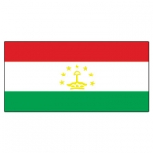 Tajikistan  Flags      High-Quality 1-ply Car Window Flag With Clip Attachment