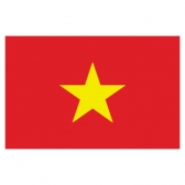Vietnam  Flags      High-Quality 1-ply Car Window Flag With Clip Attachment