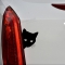 Cat Face Peering Car Sticker Motorcycle Decorative Stickers 