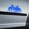 United Fight Team Greyhounds Dog Pets Deep Friendship Car Sticker