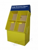 Large Capacity Storage Paper Carboard Floor Display Box